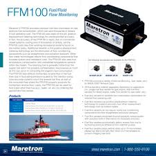 EMS100 analog engine monitoring system - Maretron - PDF ...