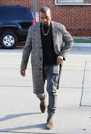 Image result for kanye chelsea boots