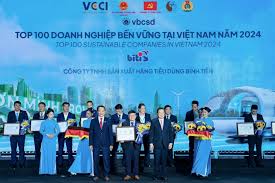 Biti's vào top 100 doanh nghiệp bền vững Việt Nam CSI 2024