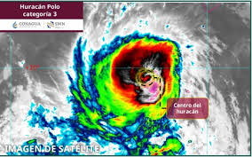 Polo amenaza con lluvias a 17 estados y obliga a cerrar puertos y playas