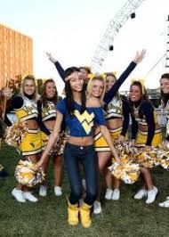 Image result for wvu cheerleader