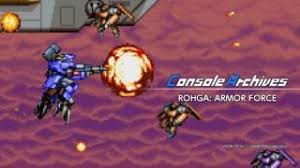Console Archives Rohga: Armor Force launches April 30