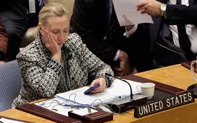 Image result for hillary clinton with gaddafi son