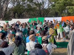 代々木公園でアイルランドフェス 表参道で恒例のパレードも