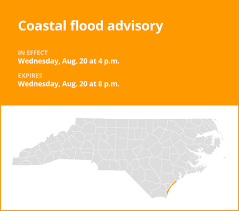 Coastal Flood Advisories and Lumber River Flood Warning