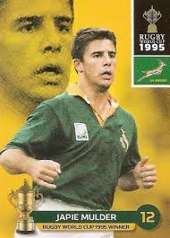 2011 RUGBY WORLD CUP COLLECTION - JAPIE MULDER BASE CARD 192 - 1336017_110708182626_192
