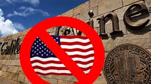 Image result for California University banned the American Flag