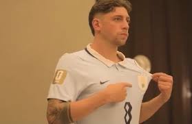 El video que se conoció de Federico Valverde para la FIFA en la que muestra su presentación con la camiseta de la selección uruguaya para la TV en el Mundial 2026