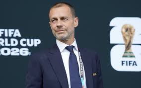 Uefa president boycotts World Cup final after Fifa’s role in Balogun saga