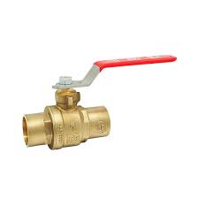 5549AB LF Brass Full Port Ball Valve - RED-WHITE VALVE CORP.