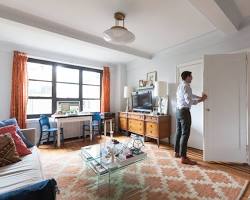 Image of Murphy bed in an NYC apartment