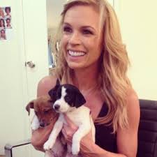 Sonia Kruger with AWLQ Puppies - 20131022-144449