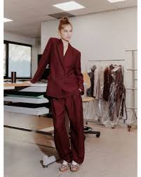 Marella Fluid Bordeaux Blazer | Bloomingdale's