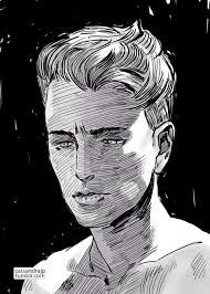 A portrait of Adam Parrish from the Raven Boys written by @mstiefvater - 20140219-152936
