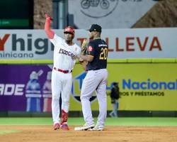 Imagen de Elier Hernández, Leones del Escogido