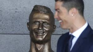 Image result for ronaldo sculpture + images