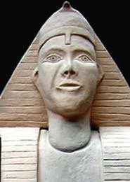 ... Andrew Baynes Sculpture Egyptian Head - andrew-baynes-egyptian-head-sculpture