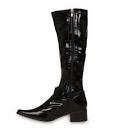 Botte noir vernis