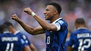 Mbappé reaches 100 matches with the French national team