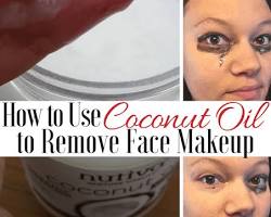Image of Coconut Oil Makeup Remover for Skin