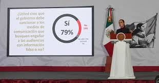 Sheinbaum rechaza que haya listas para censurar; lo que se pide es el derecho constitucional de réplica, dice