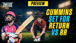 Rajasthan Royals and Sunrisers Hyderabad Clash in IPL 2026