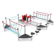Multi-Activity Climbing Wall & Rope Traverse Unit | Morti ...