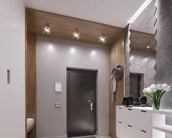 Minimalist kapı girişi dekorasyonu resmi