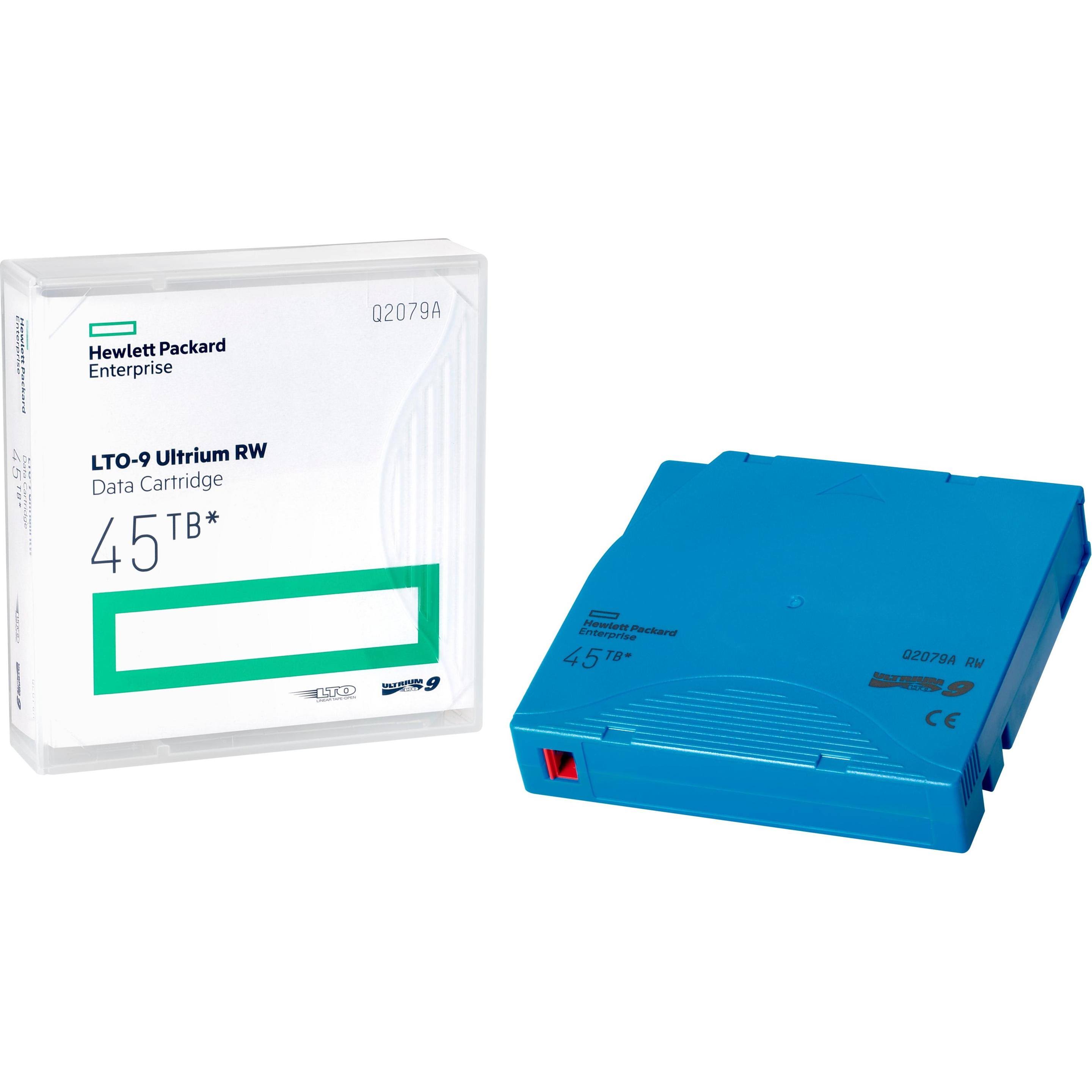 HPE LTO-9 Ultrium 45TB RW Data Cartridge q2079a