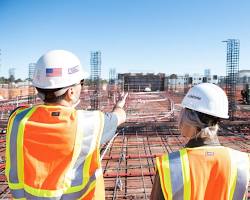 Image of construction site management