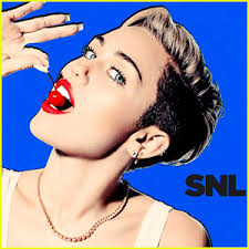 Miley Cyrus: &#39;Saturday Night Live&#39; Bumper Portriats! Miley Cyrus takes a bite out of a cherry in this bumper portrait for her guest stint on Saturday Night ... - miley-cyrus-saturday-night-live-bumper-portraits