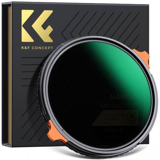 True Color Variable ND2-32 and CPL Circular Polarizing Lens Filter 2 in 1 for Camera Lens Neutral Density Polarizer Filter Nano-X