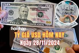 Tỷ giá USD hôm nay 28/11/2024: Đồng USD thế giới bất ngờ giảm mạnh