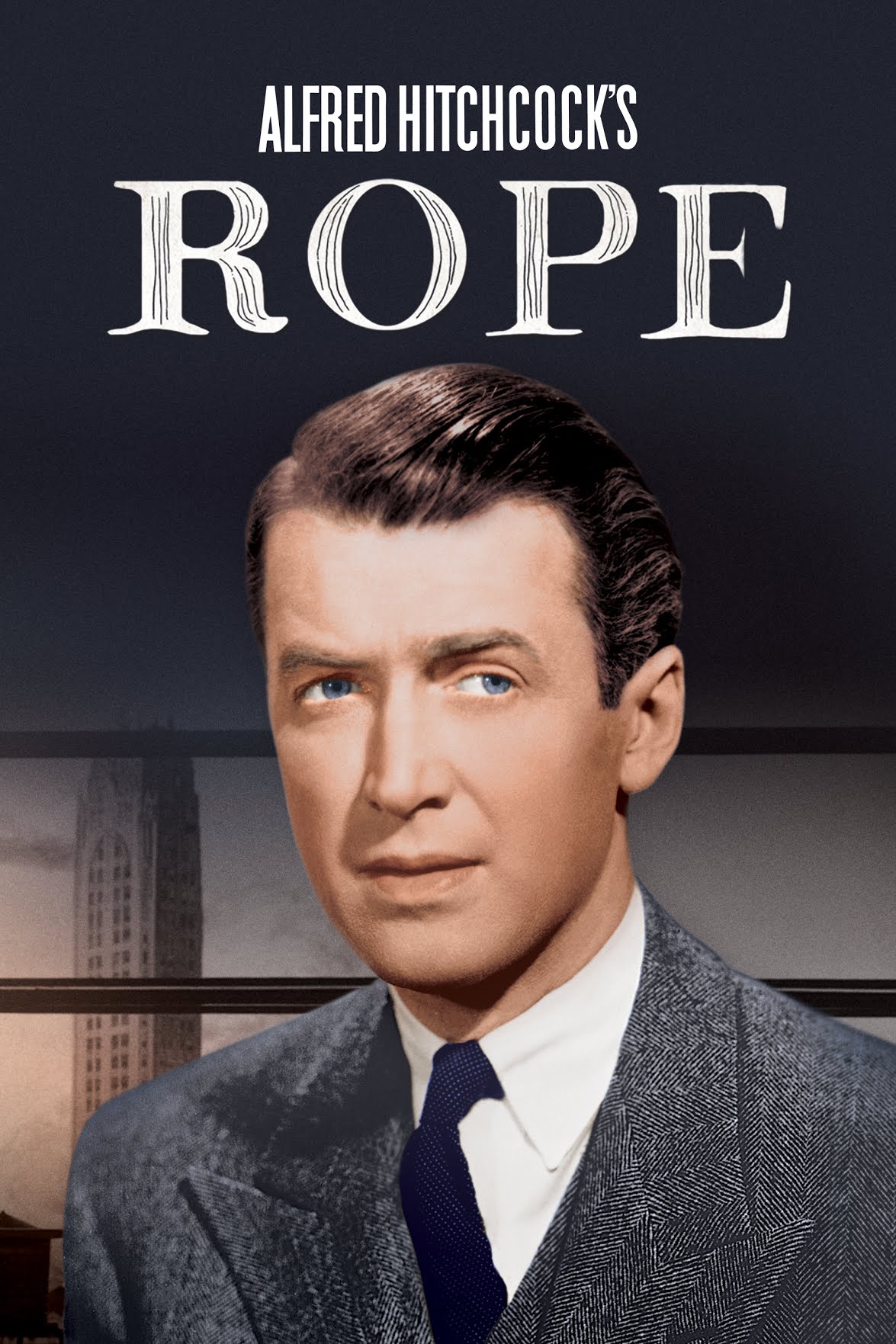Jimmy Stewart in Alfred Hitchcock's Rope