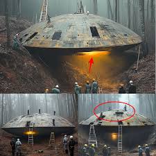 UFO crash site found in desert