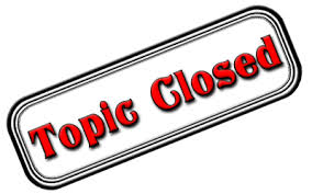 Imagini pentru topic closed