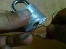 Cmo abrir una cerradura usando objetos comunes