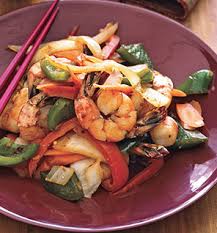 Chinese Spicy Shrimp Stir Fry Recipe