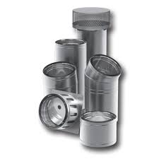 DuraVent 16 Foot Metal Chimney Package for MFP33, MFP39 ...