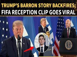 Trump's FIFA Reception Story About Barron Sparks Frenzy; Viral Clip Triggers Online Health Debate