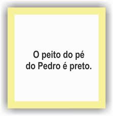 Resultado de imagem para fotos de trava línguas