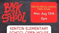 Kenton City Schools Open House for KES and KMS Scheduled for Early Next Week
