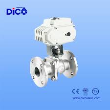Flange Ball Valve with Electric Actuator Motor (Q941F-16P ...