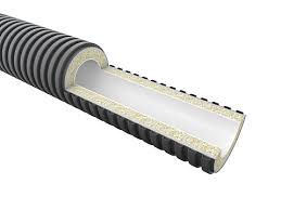 3d Illustration Of Flexible Rubber Cable Cover With Hidro ...