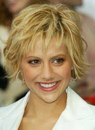 Brittany Murphy Short Shag. PHOTO 2 OF 6. Brittany Murphy&#39;s shaggy cut is fun, funky and most importantly fuss-free for straight hair. Get the look: - brittany-murphy-short-shag