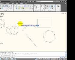 Hình ảnh về AutoCAD copy commands