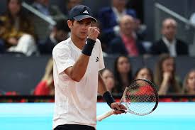 Tenis en directo: Rafa Jódar se lleva el primer set ante Fonseca en el tie-break