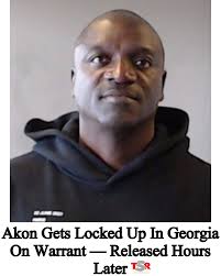 Akon Arrested in Atlanta on Outstanding Warrant