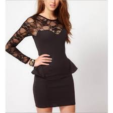 Image result for black and white party dresses for teenagers