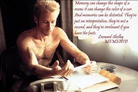 Quotes from Memento | Blood type: Be Positive | Pinterest | Quote via Relatably.com